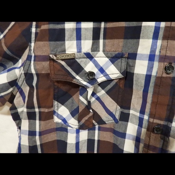 Dickies Usa T-shirt XL Brown , White , Black - Picture 5 of 7